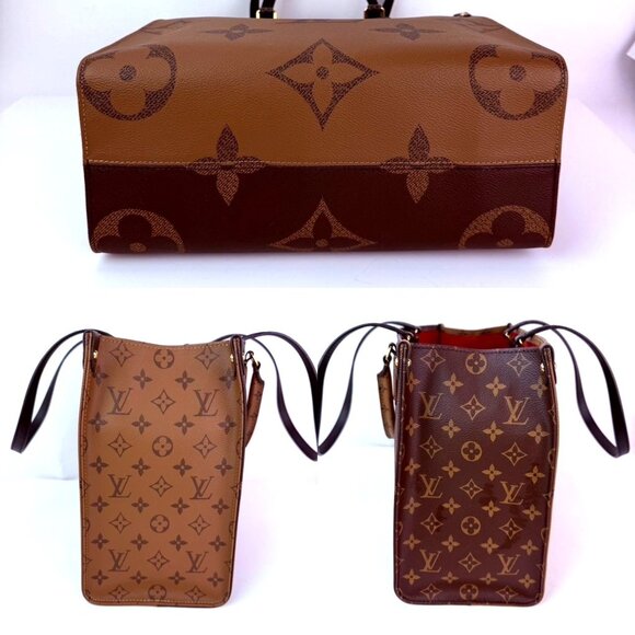 Louis Vuitton ONTHEGO MM Reverse Giant Monogram Tote - Picture 3 of 11